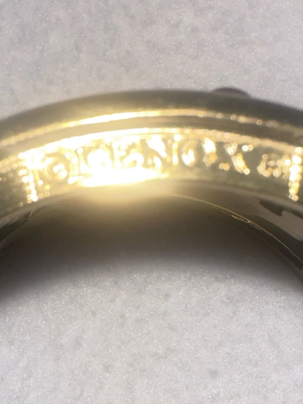Lenox Holiday Holly & Berries Gold Tone Metal Napkin Rings – Set of 2